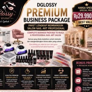 DGlossy Premium Business Package – Complete Professional Nail Art Salon Setup & Mentoring
