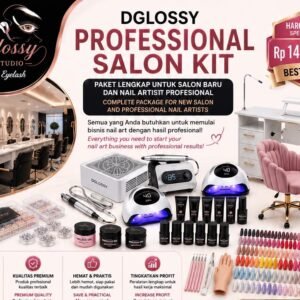 D Glossy Professional Salon Kit – Complete All-in-One Nail Studio Package